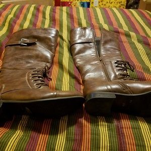 Brown boots